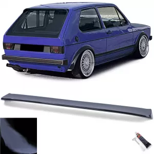 Roof spoiler rear spoiler GTI black gloss for VW Golf 1 74-85