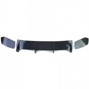 Sport rear diffuser insert splitter gloss black for Seat Leon 3 5F Cupra 12-16