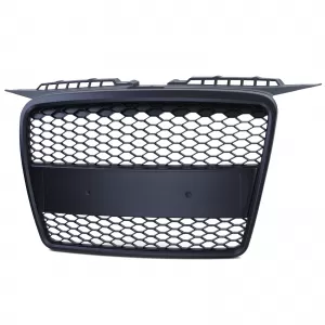 Sport honeycomb radiator grille without emblem black matte suitable for Audi A3 8P 05-08