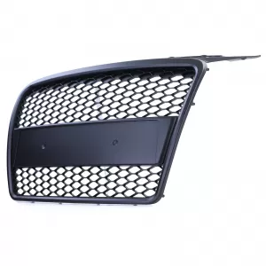 Sport honeycomb radiator grille without emblem black matte suitable for Audi A3 8P 05-08