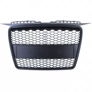 Sport honeycomb radiator grille without emblem black matte suitable for Audi A3 8P 05-08