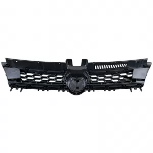 Sport honeycomb radiator grille black gloss with red trim for VW Golf 7 12-17 GTI
