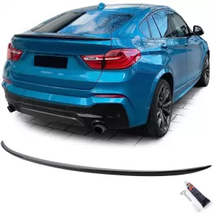 Sport rear spoiler lip Performance black gloss suitable for BMW X4 F26 14-18