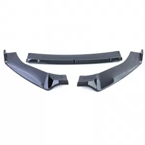 CUP front spoiler lip gloss black for VW Golf 7 13-20