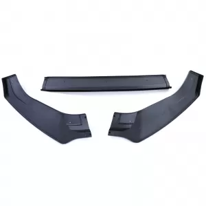 CUP front spoiler lip gloss black for VW Golf 7 13-20