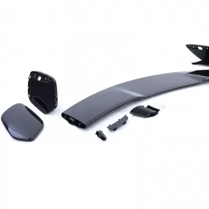 Spoiler posteriore tetto look sportivo nero lucido adatto per Mercedes A-Class W177 dal 18-image-6197232