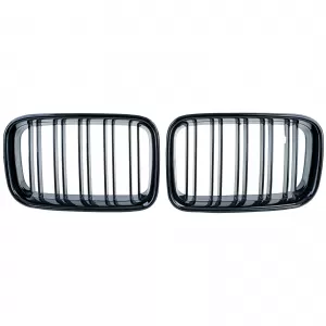Double slat kidney grille Performance gloss fits for 3 Series BMW E36 pre-facelift 90-96
