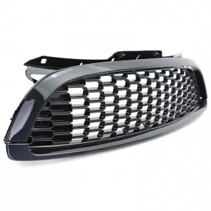 Set griglia radiatore 3 pezzi nero lucido adatto per Mini One Cooper JCW R56 R57 R58 R59-image-6197276