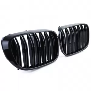 Sport grille double slat performance gloss suitable for 7 Series BMW G11 15-19-image-6197330