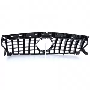 Sport grille black chrome for Mercedes CLA C117 W117 16-19 facelift