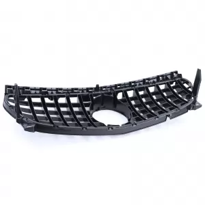 Sport grille black chrome for Mercedes CLA C117 W117 16-19 facelift