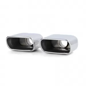 Exhaust tailpipes sport look suitable for BMW X5 E53 3.0i 99-06