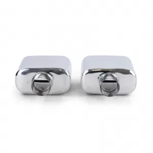Exhaust tailpipes sport look suitable for BMW X5 E53 3.0i 99-06