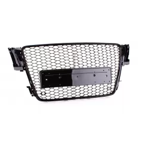 Sport radiator grille grill glossy black for Audi A5 8T 07-11
