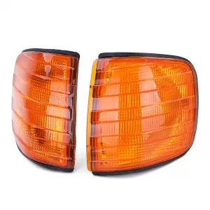 Indicator Orange Pair Left Right for Mercedes S-Class W126 79-91