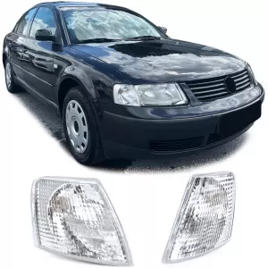 Indicator White Pair Left Right for VW Passat 3B Sedan Variant 96-00