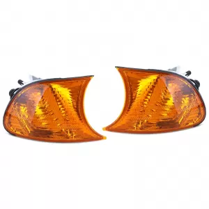 Indicator orange pair left right suitable for BMW 3 Series Coupe Cabrio E46 99-01