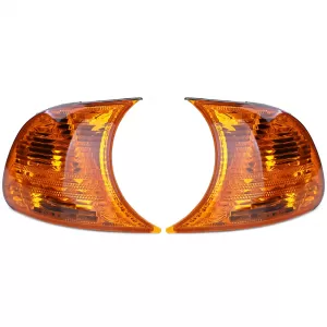 Indicator orange pair left right suitable for BMW 3 Series Coupe Cabrio E46 99-01