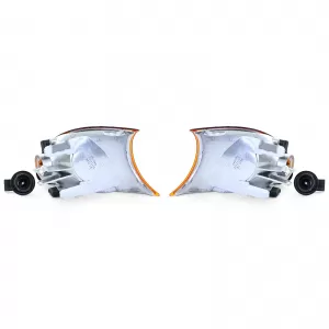 Indicator orange pair left right suitable for BMW 3 Series Coupe Cabrio E46 99-01