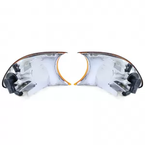 Indicator orange pair left right suitable for BMW 3 Series Coupe Cabrio E46 99-01