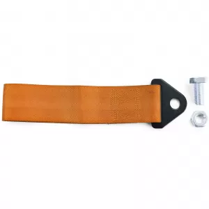 Universelles Abschleppseil mit Abschlepphaken 21,5cm orange-image-6197506