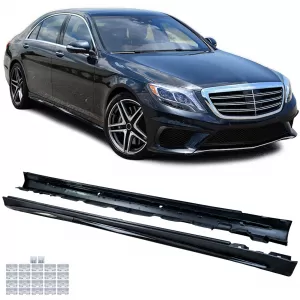 image-26-Kuszob spoiler szett sport verzio Mercedes S-osztály W222 2013-2017