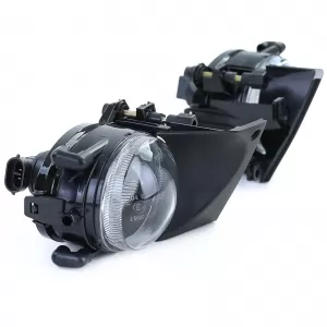 Clear glass fog lights H8 pair suitable for BMW 5 Series E39 Sedan Touring 00-04