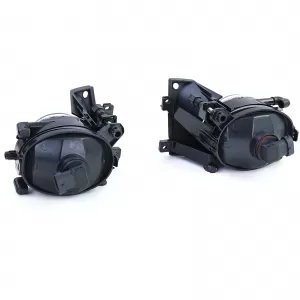 Clear glass fog lights H8 pair suitable for BMW 5 Series E39 Sedan Touring 00-04
