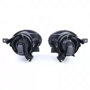 Clear Glass Fog Light Set Black Smoke for VW Beetle + Caddy III