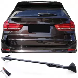 Roof rear spoiler sport version black gloss suitable for BMW X5 F15 13-18