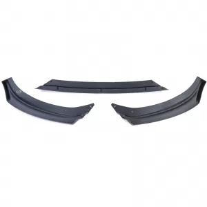 Front Spoiler Lip Performance Gloss Black for Audi A3 8V Facelift 2016-2020