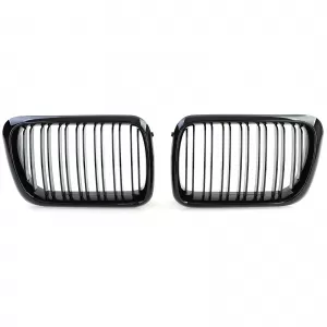 Sport double-slat performance grille gloss suitable for BMW 3 Series E36 96-99
