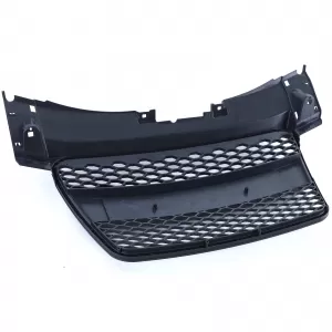 Griglia del radiatore a nido d'ape senza emblema nero opaco, adatta per Audi TT 8J pre-facelift 06-10-image-6197741