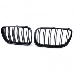 Sport double slat performance glossy kidney grille fits BMW X3 E83 06-11