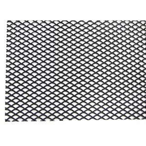 Aluminum mesh racing grille honeycomb mesh race grille 135X30cm black fine