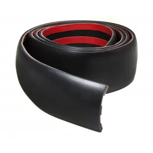 Flexible car door protection strip universal adhesive black 150cm