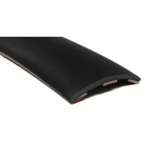 Flexible car door protection strip universal adhesive black 150cm