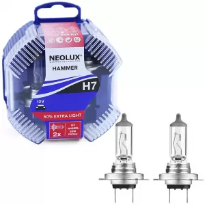 H7 55W 12V car bulbs Extra Light +50% bulbs NEOLUX by Osram 2 pieces