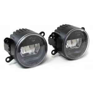 image-5-Klare Glas-LED-Nebelscheinwerfer mit Tagfahrlicht, geeignet für Nissan Navara Note Pixo