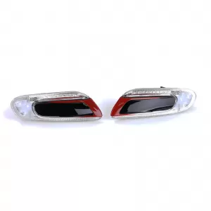 LED side indicators red black for Mini One Cooper S F55 F56 F57 2014-2021