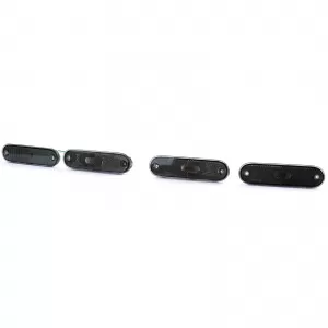Side marker lights reflectors black smoke set for Mazda MX5 89-05