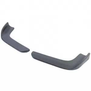 Front spoiler flaps cup wings flat universal black performance 7