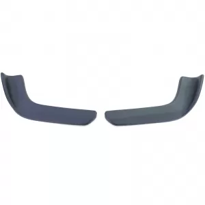 Front spoiler flaps cup wings flat universal black performance 7