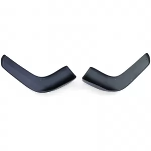 Front spoiler flaps cup wings flat universal black performance 7