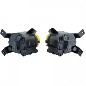 Clear glass fog light set yellow for Audi A3 8P1 8P7 A4 B7 8E B6 8H