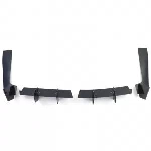 Sport rear diffuser CUP extension gloss black for Ford Mustang GT MK6 from 14