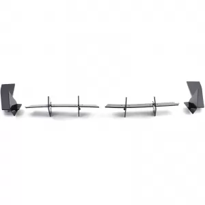 Sport rear diffuser CUP extension gloss black for Ford Mustang GT MK6 from 14