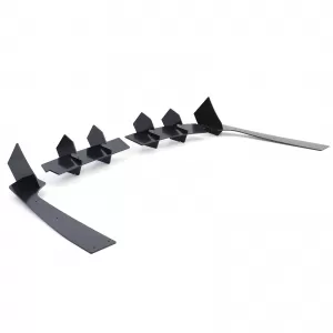 Sport rear diffuser CUP extension gloss black for Ford Mustang GT MK6 from 14