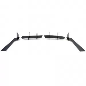 Sport rear diffuser CUP extension gloss black for Ford Mustang GT MK6 from 14