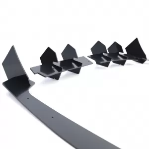 Sport rear diffuser CUP extension gloss black for Ford Mustang GT MK6 from 14